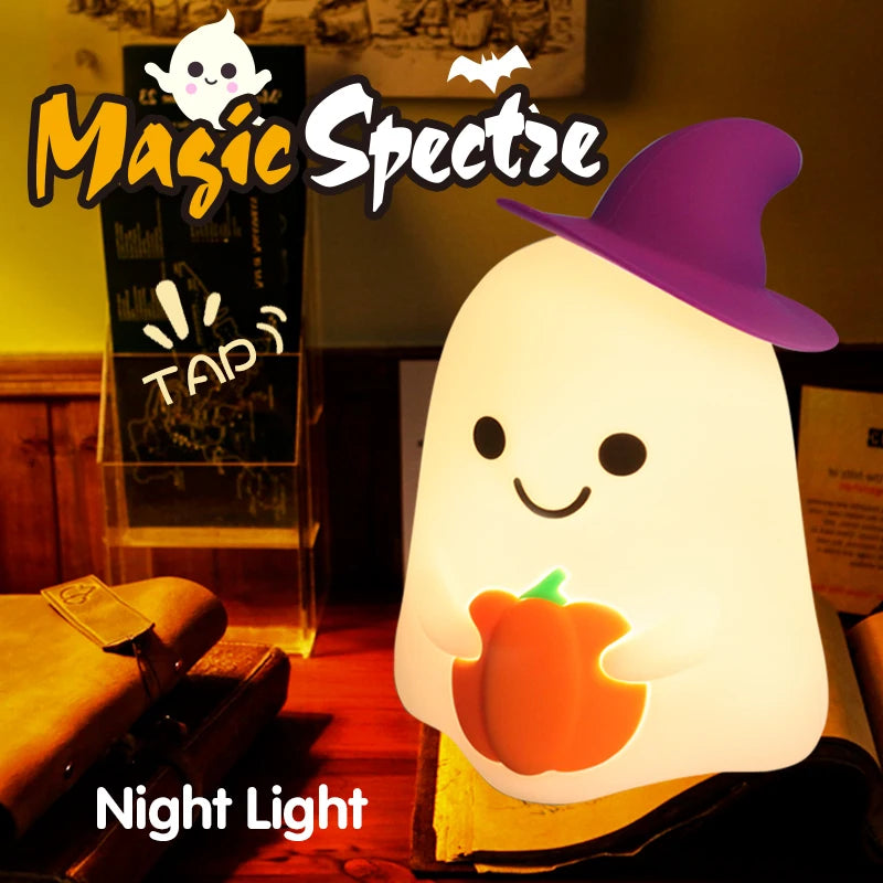 Ghost & Pumpkin Night Light