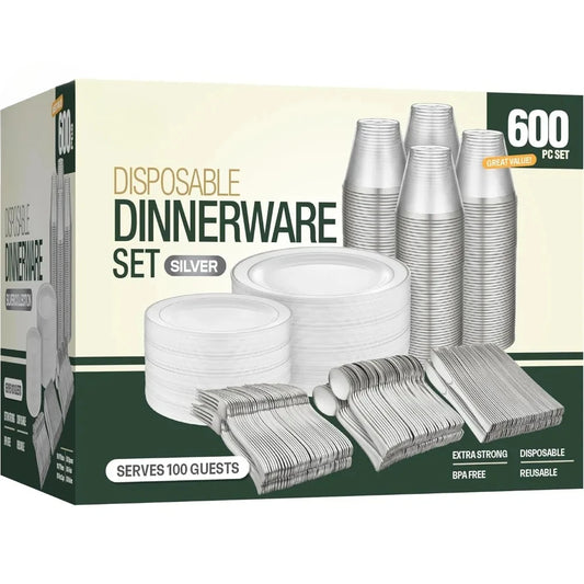 Plastic Dinnerware Set